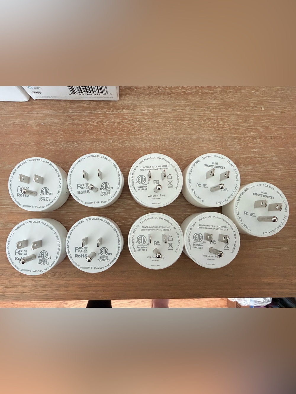 Assorted WiFi Smart Plugs